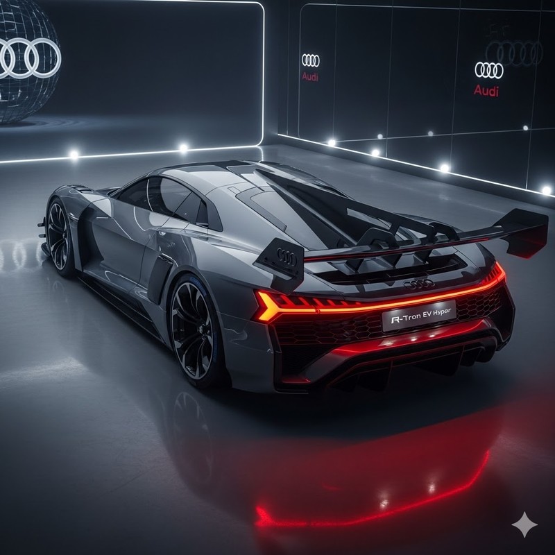 ⚡️ AUDI R8 RESMEN BİTTİ! Yerine Gelecek "R-Tron" EV Sızdırıldı! 1700 Beygirlik Elektrikli Canavar!